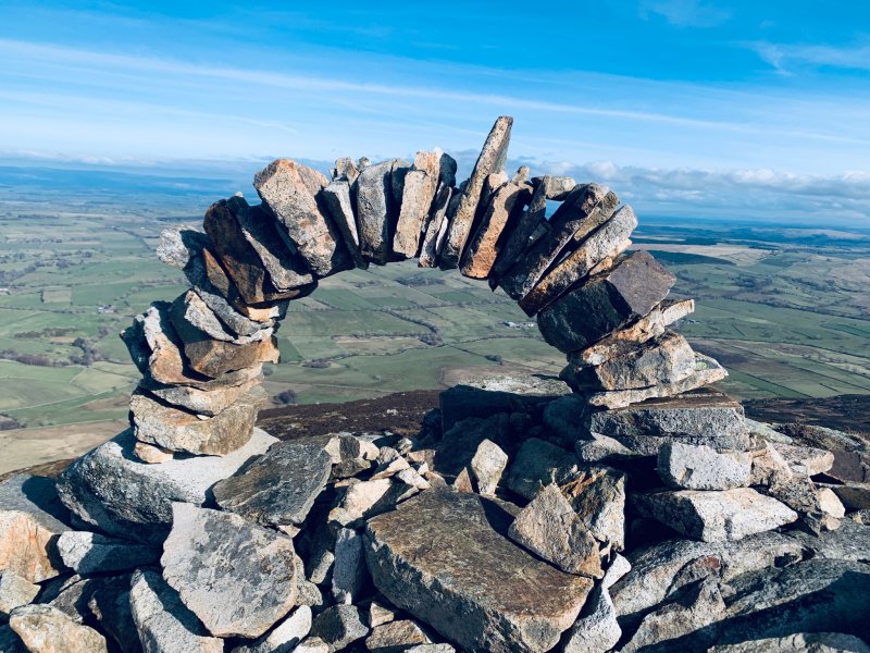 Lake District mystery as elaborate stone artworks appear
